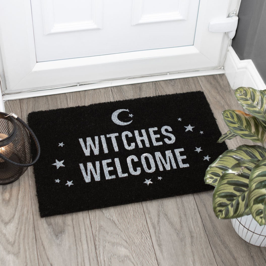 Witches Welcome Door Mat