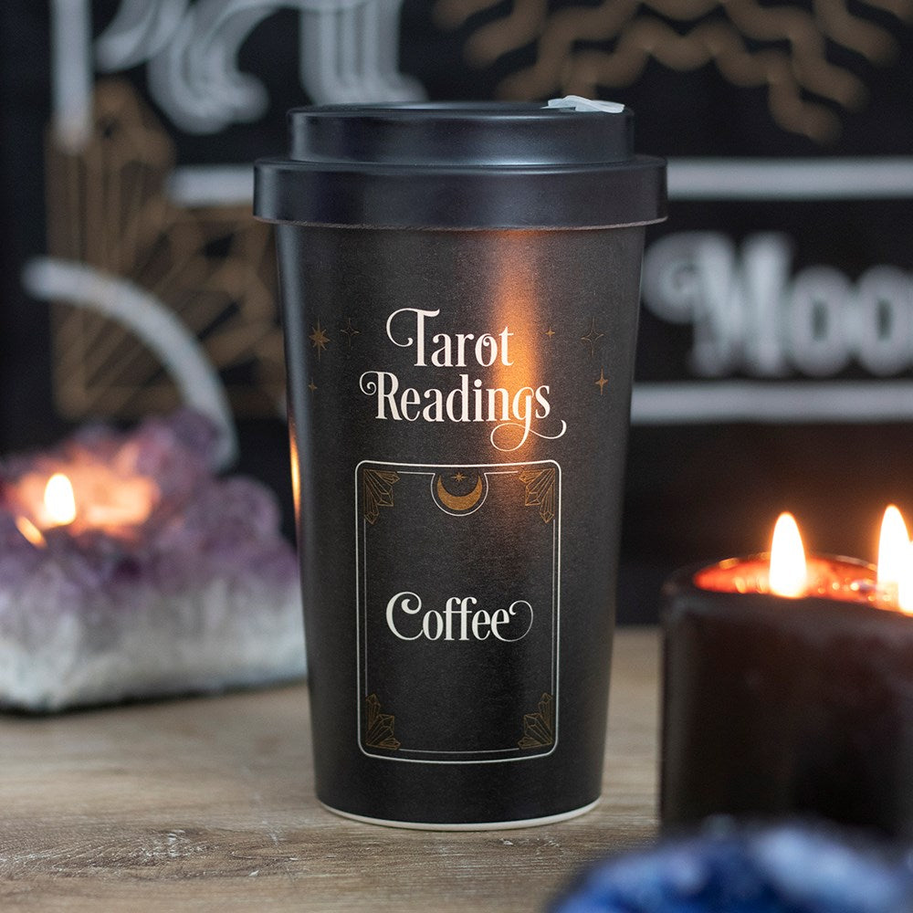 Tarot Readings Bamboo Travel Mug