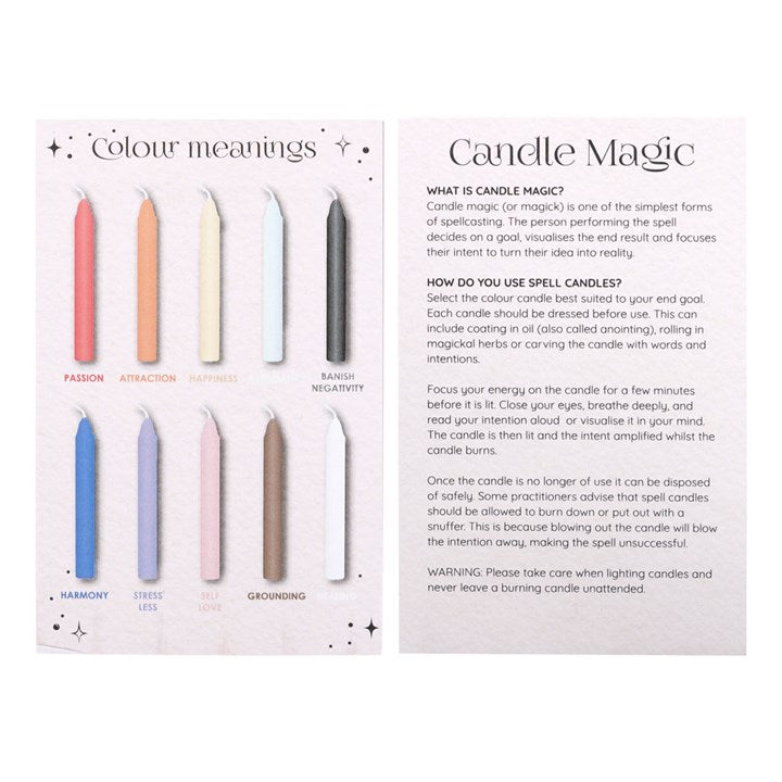 Spell Candle - Colour Options