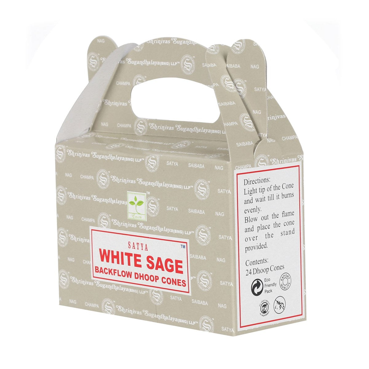 White Sage Backflow Dhoop Cones