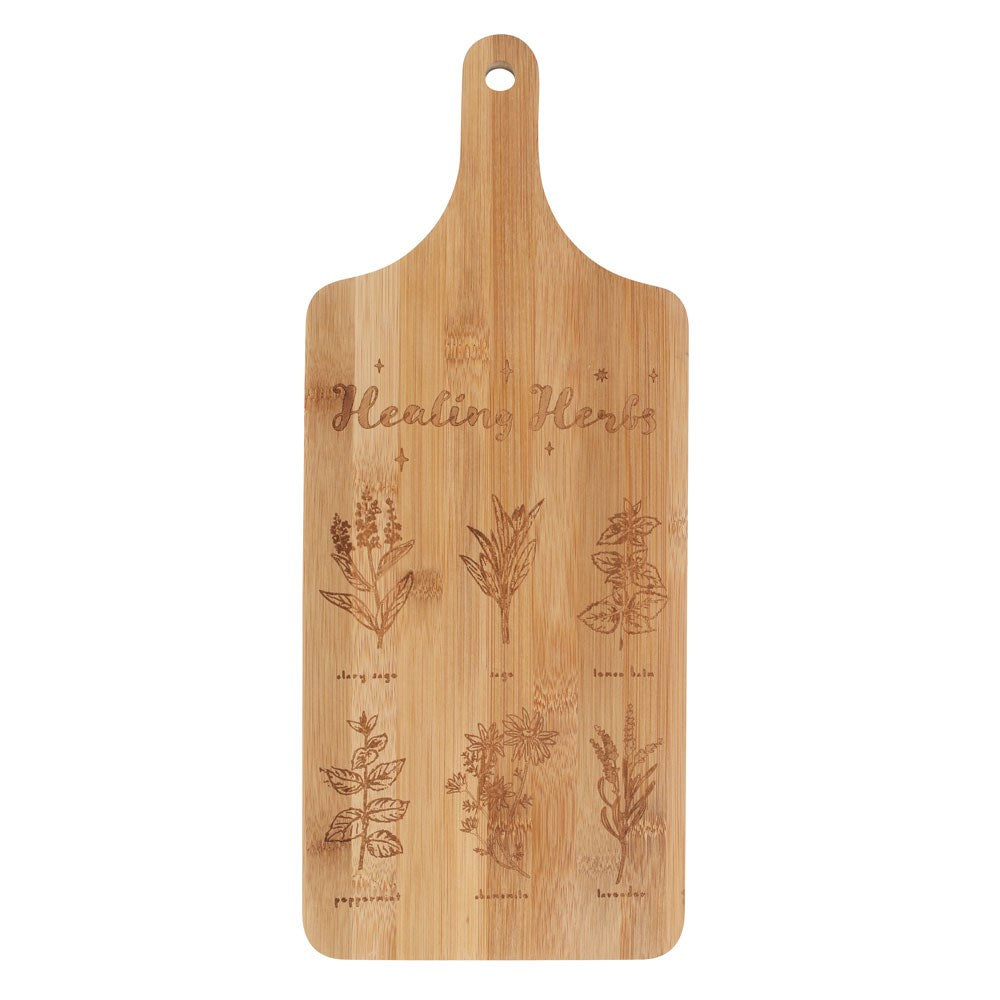 Healing Herbs Chopping Board