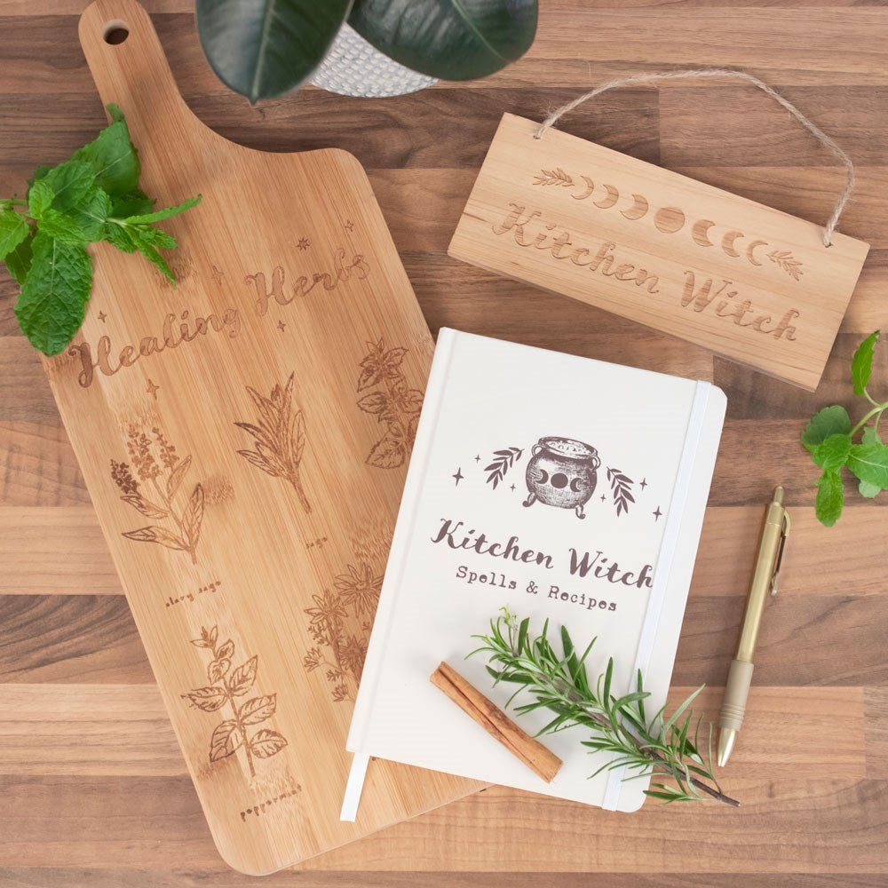 Healing Herbs Chopping Board